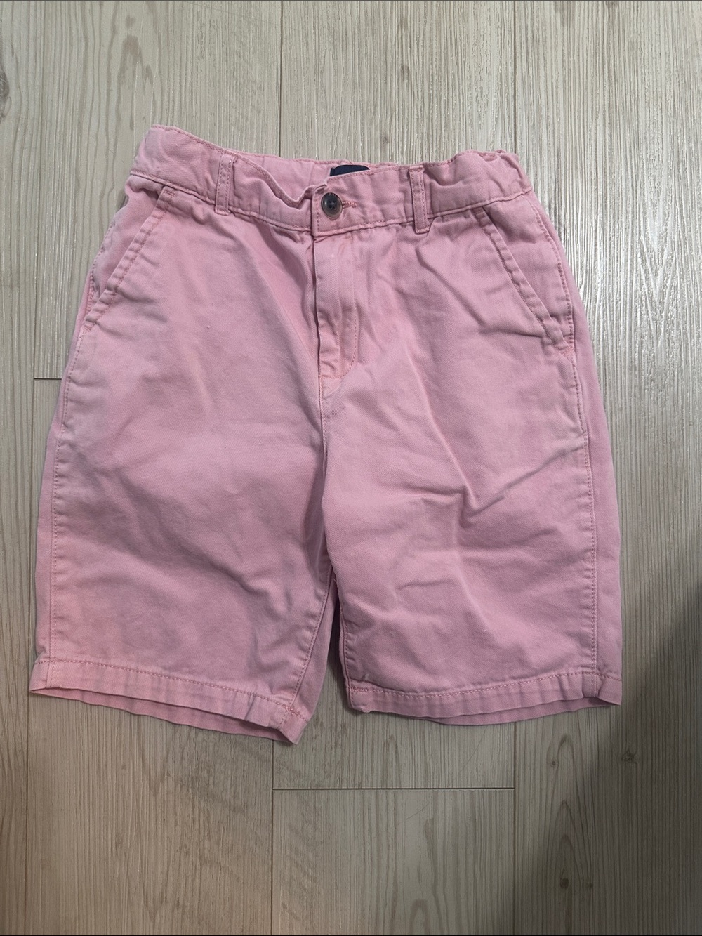 Place Soft Pink Cotton Bermuda Shorts